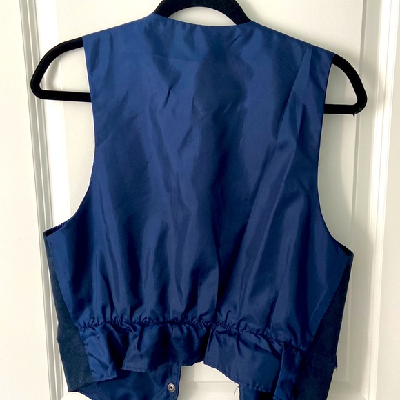 Blue Suede Vest - Picture 2 of 2